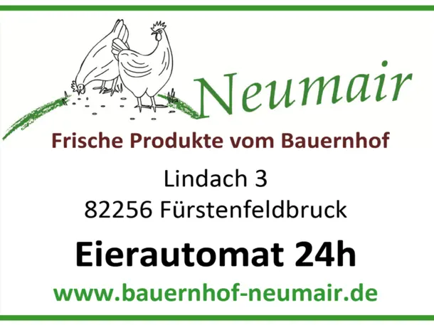 BAUERNHOF NEUMAIR Frische Produkte vom Bauernhof